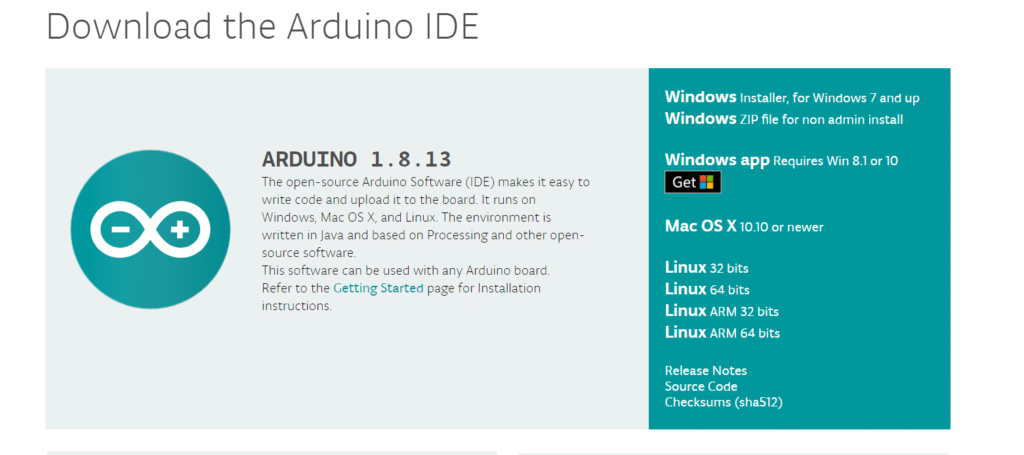 Download Arduino IDE