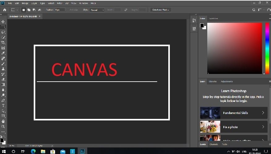 Adobe Photoshop CANVAS