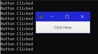 GTK Button Clicked