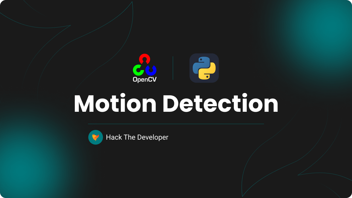 Motion Detection Using Python & Opencv Contours 